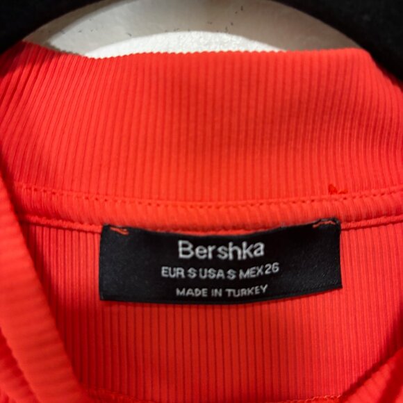 Bershka Red Mini Dress Size Small - Picture 2 of 8